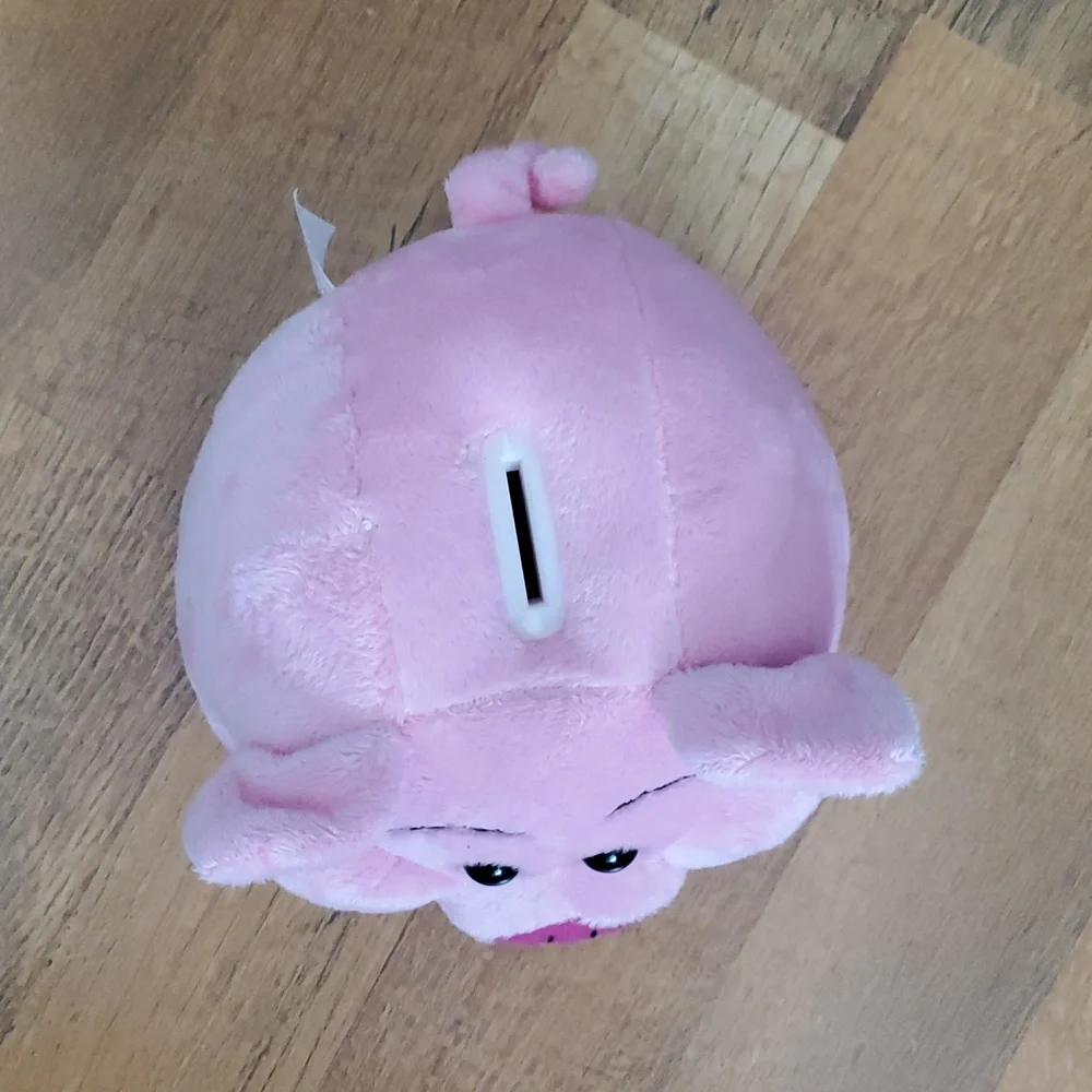 Plush‎ Pink Piggy Bank